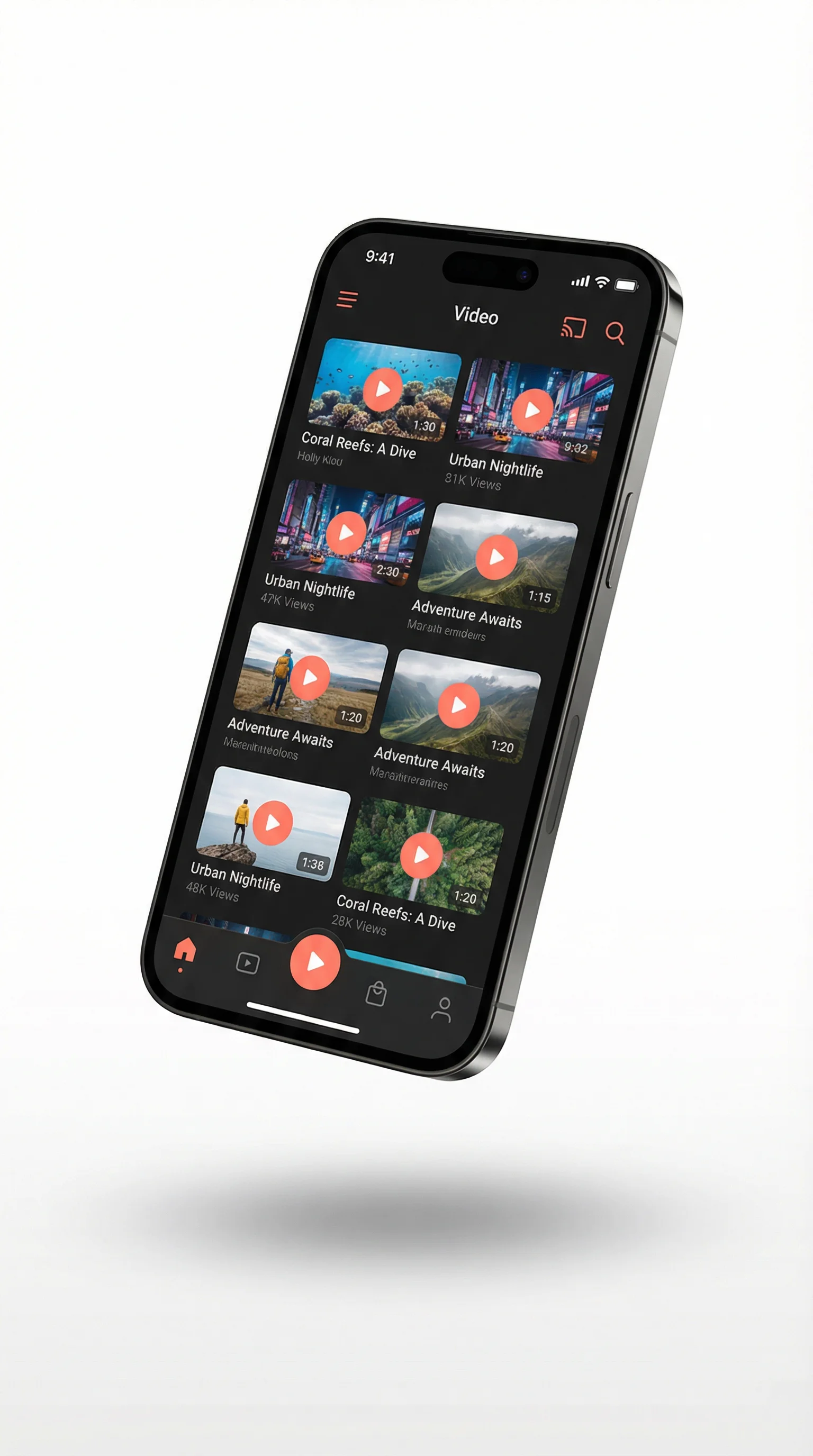 羞羞漫画APP客户端界面展示